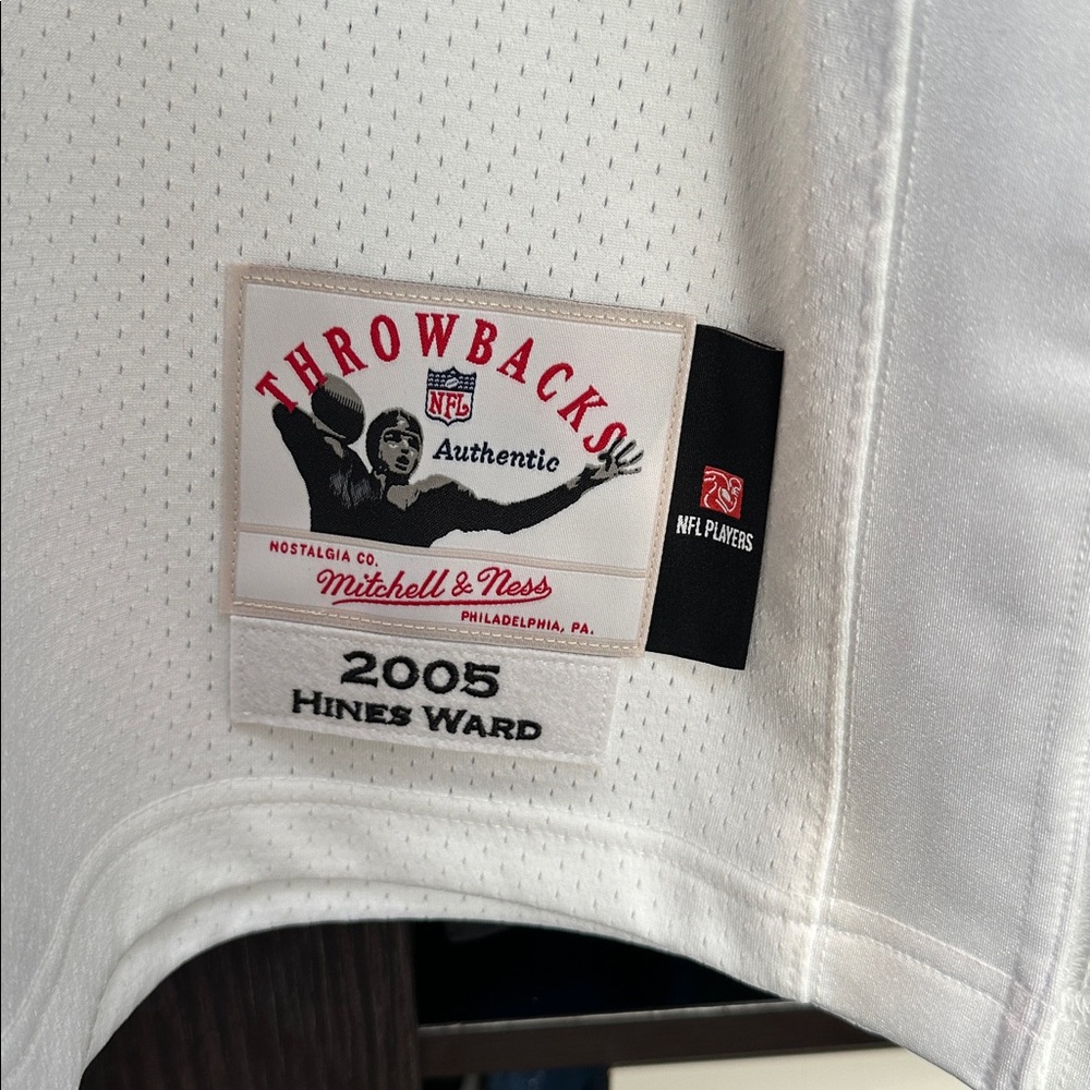 Hines Ward Pittsburgh Steelers Mitchell & Ness 2005 Authentic Throwback Jersey - Picture 5 of 8